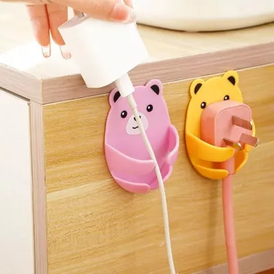 Plug Socket Holder Wall Storage Hook (2 pc)